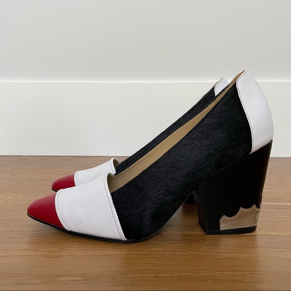 TOGA PULLA Contrast Metal Detailed Wedge Pump EU39 - Picture 3 of 11